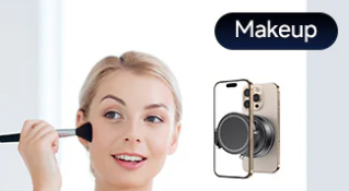 360° Adjustable Clip-On Car Magnetic Phone Holder