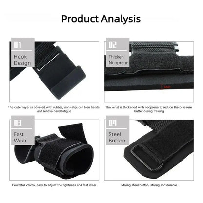 Pull-Up Wrist Guard Hooks