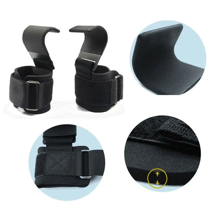 Pull-Up Wrist Guard Hooks