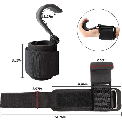 Pull-Up Wrist Guard Hooks